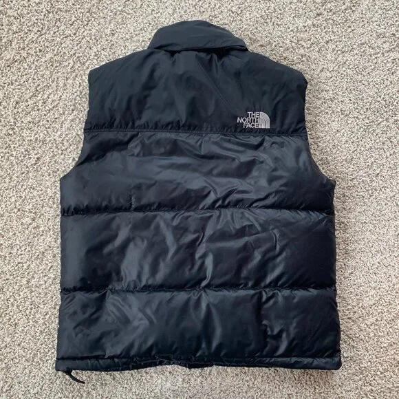 the north face retro nuptse logo down vest ⚡️ large